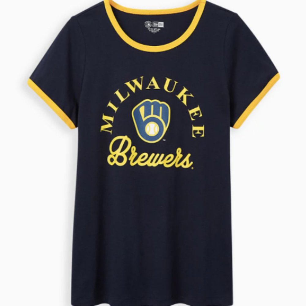 MLB Milwaukee Brewers Navy(New w/o Tags)